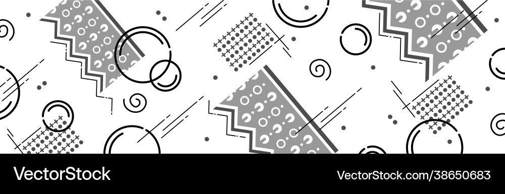 Abstract background with different geometric Abstract background with different geometric Vector Image