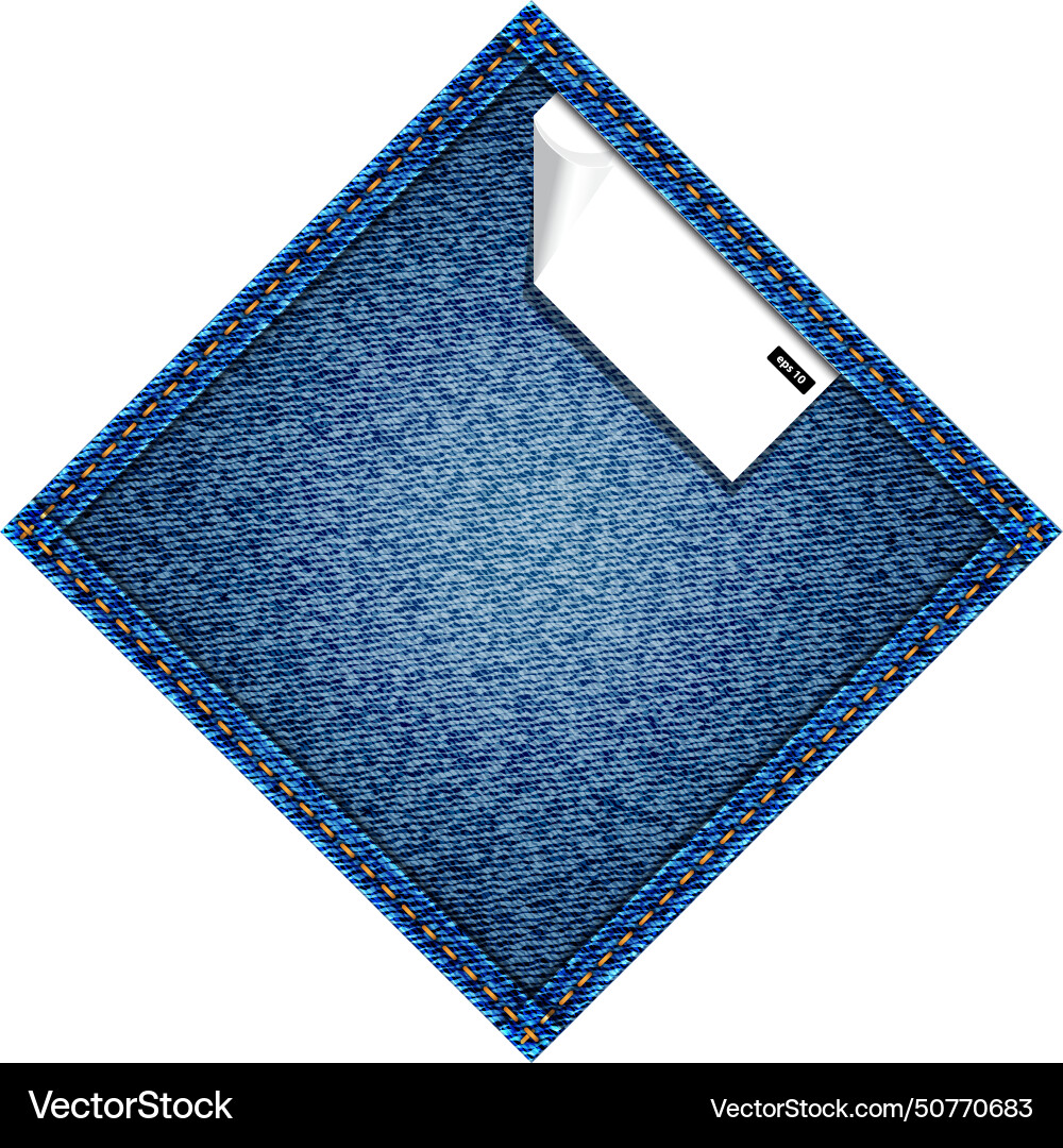Jeans background Royalty Free Vector Image - VectorStock