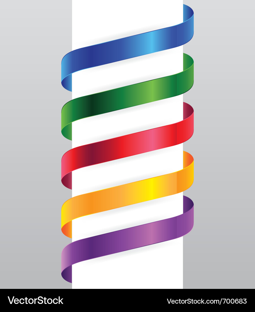 Paper tag set Vector Image