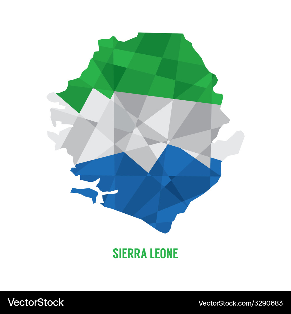 Sierra Leone Map Royalty Free Vector Image - VectorStock