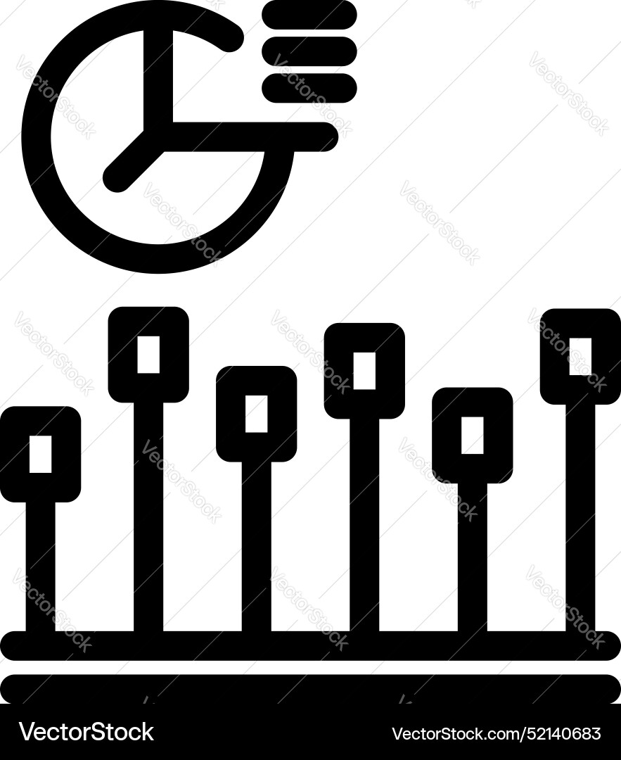 Time management icon showing deadline and tasks Time management icon showing deadline and tasks vector image
