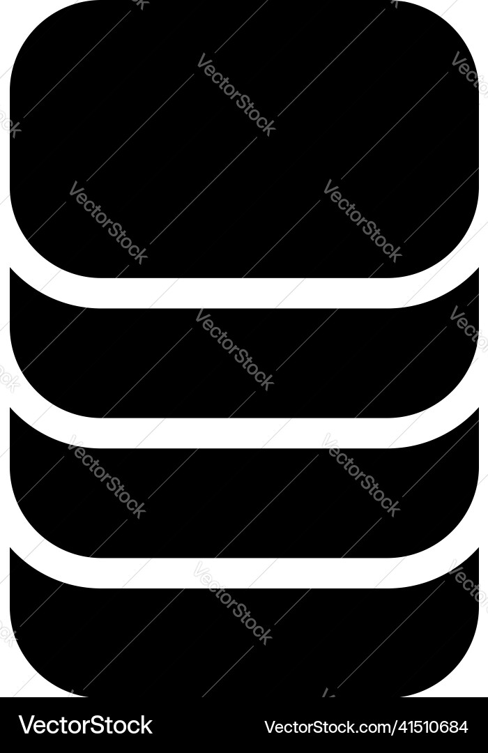 Datacenter hdd hard disk drive webhosting icon Datacenter hdd hard disk drive webhosting icon vector image