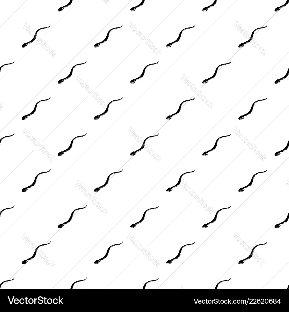 Mamba snake pattern seamless Vector Image