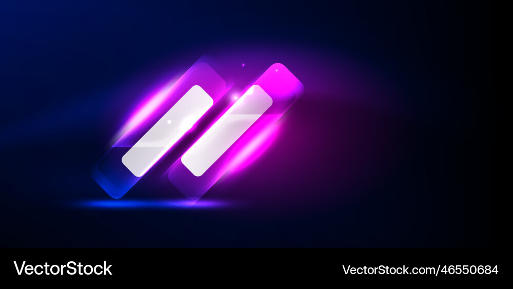 Neon speed arrow and line shapes background hi Neon speed arrow and line shapes background hi vector image