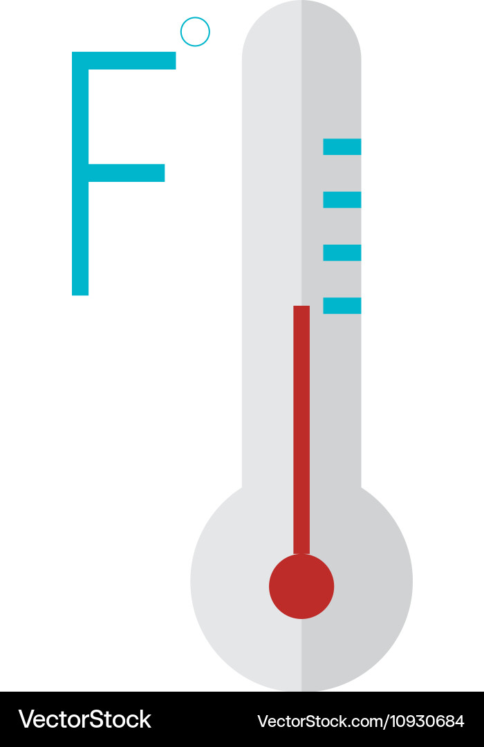 Thermometer temperature Vector Image