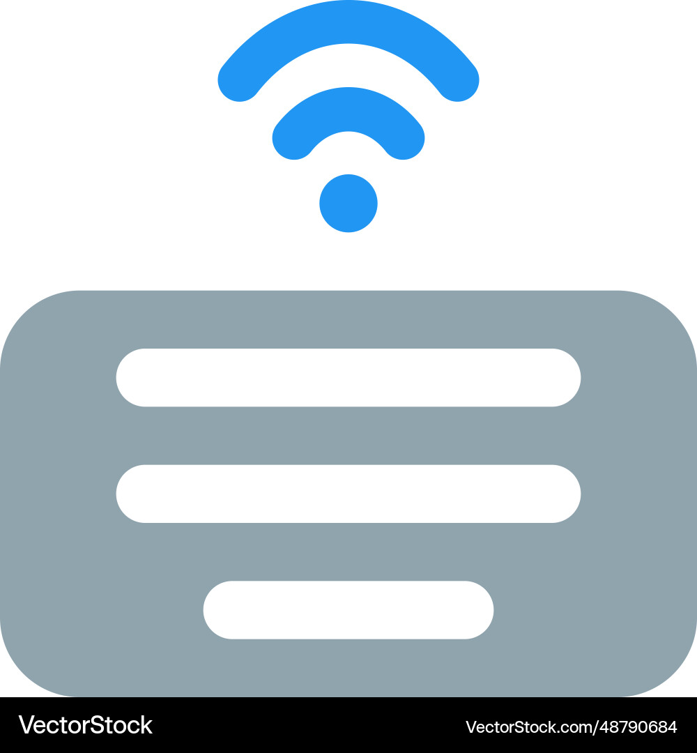 Wireless computer keyboard much easier to use Vector Image