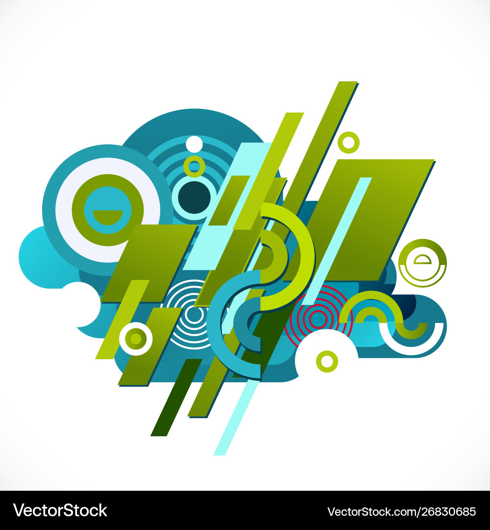Geometric Abstract Patterns vector image