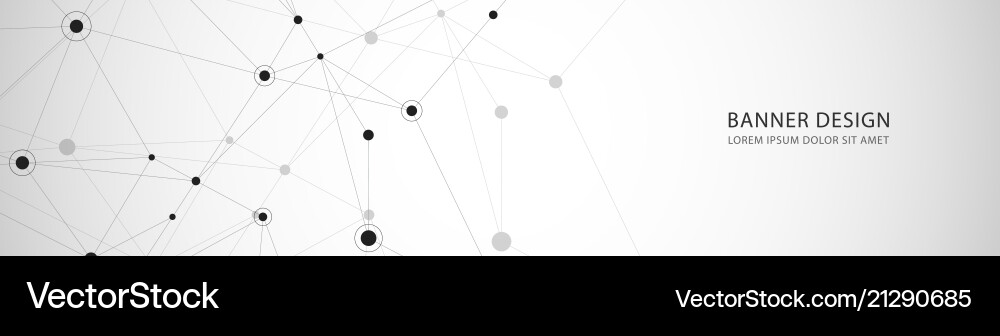 Network Connection Abstract Background vector image