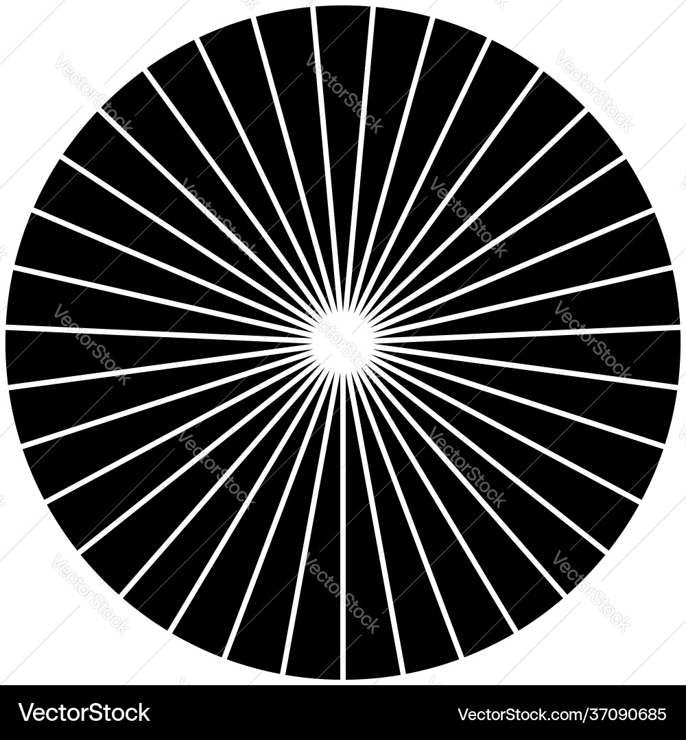 Segmented circle pie graph chart infographics Segmented circle pie graph chart infographics vector image