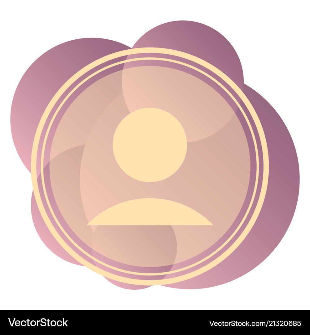 User profile sign web icon with check mark glyph User profile sign web icon with check mark glyph vector image