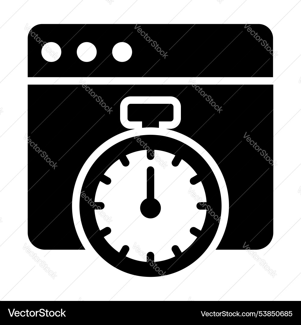 Web optimization icon modern Vector Image