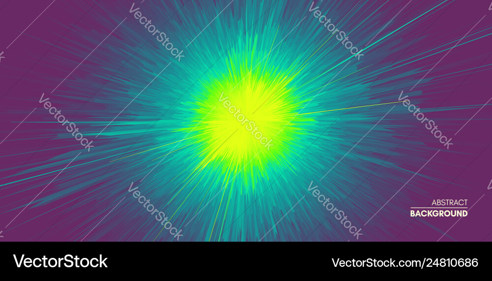 Background with explosion starburst dynamic lines Background with explosion starburst dynamic lines vector image