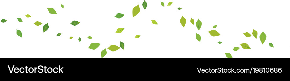 Green Leaf Ecology Icon Set Royalty Free Vector Image