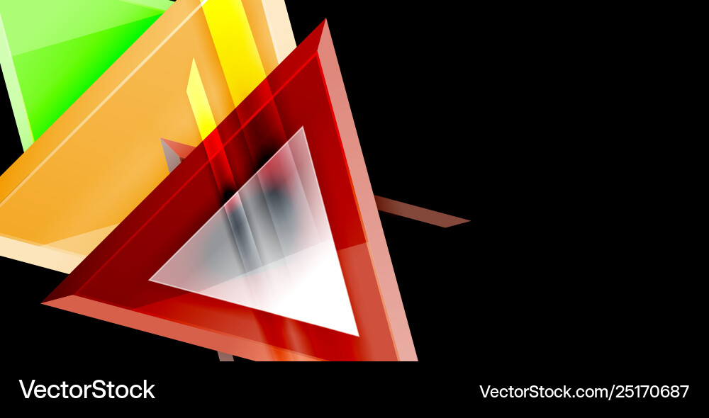 3d triangular minimal abstract background 3d triangular minimal abstract background vector image