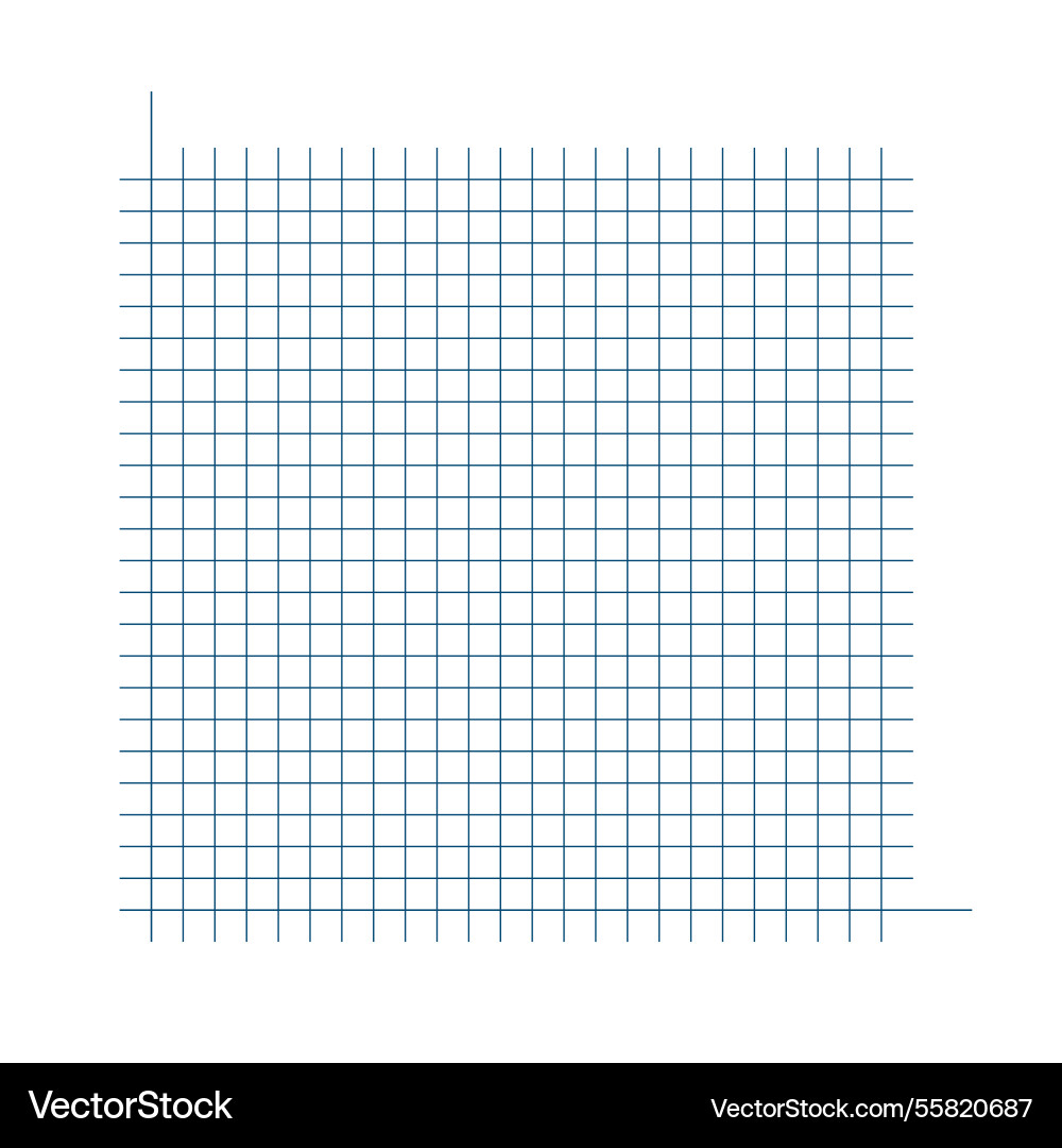 Grid paper mathematical graph cartesian Grid paper mathematical graph cartesian vector image