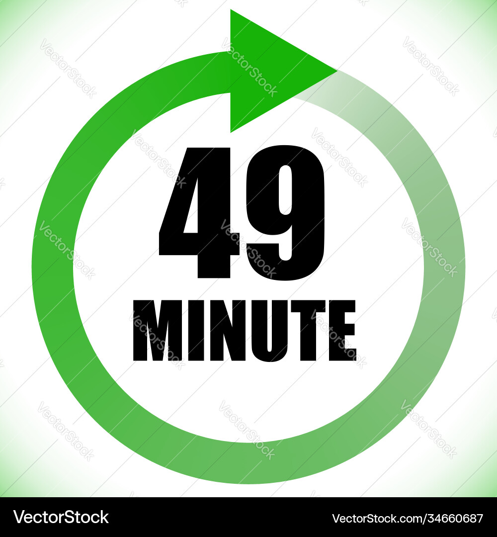 Numbers numerals dial time duration and schedule Vector Image