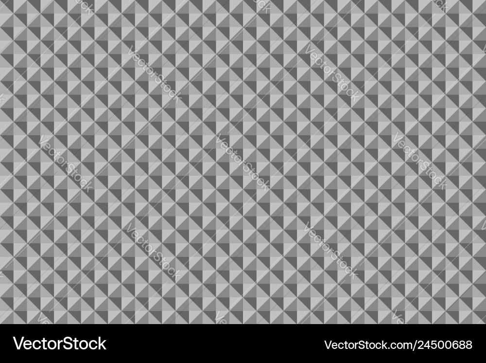 Metal texture cube build abstract seamless pattern vector image