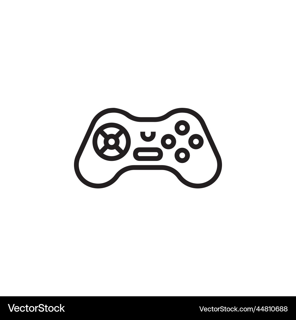 Stick game icon computer component outline Stick game icon computer component outline vector image