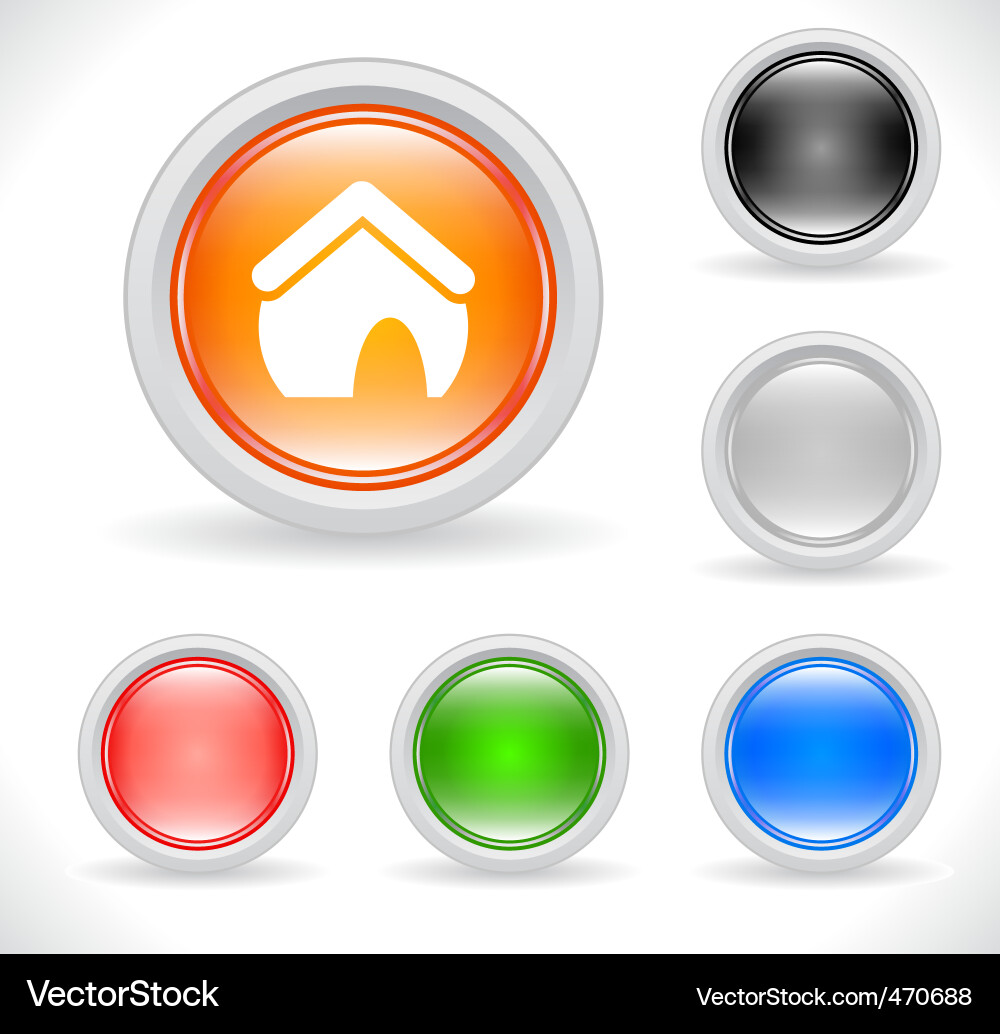 Webiste template icons Vector Image