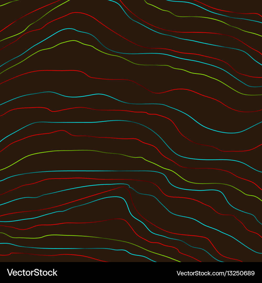 Dynamic Color Lines Background Vector Image
