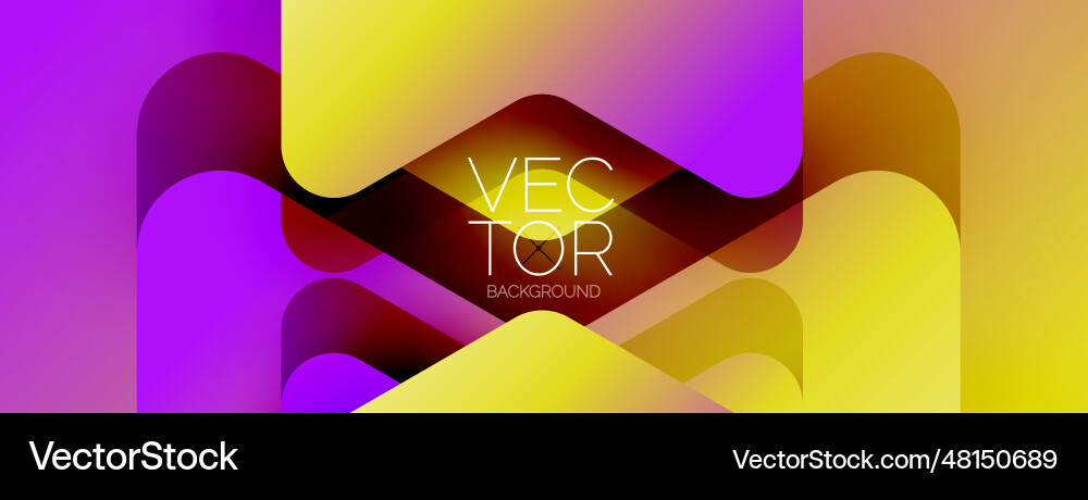 Energetic geometric background featuring an array Vector Image