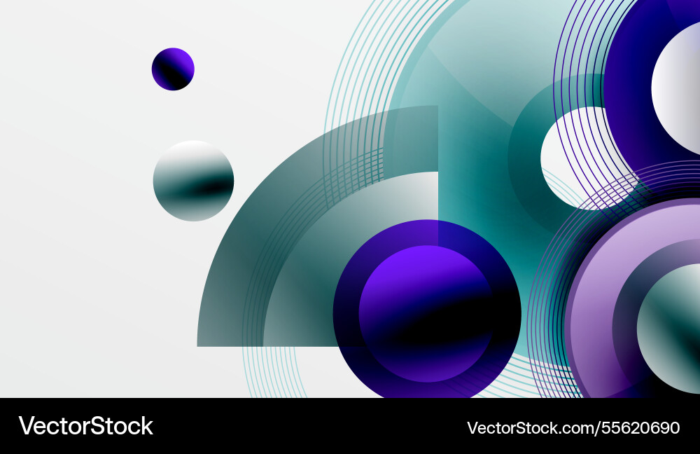 Abstract composition of overlapping circles Abstract composition of overlapping circles Vector Image