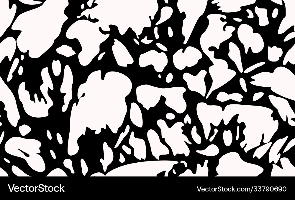 Cowhide Texture Pattern vector image