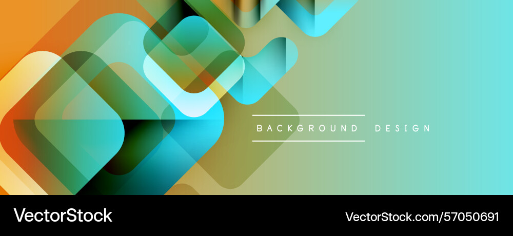 Abstract geometric pattern overlapping squares Abstract geometric pattern overlapping squares vector image