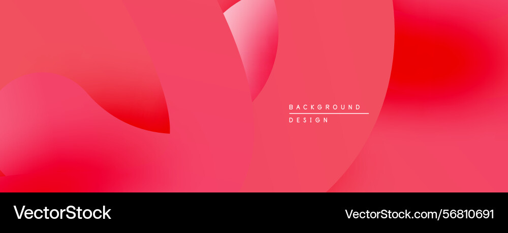 Abstract red background smooth gradients create Vector Image