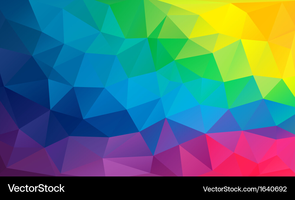 Abstract geometrical background with triangles vector image