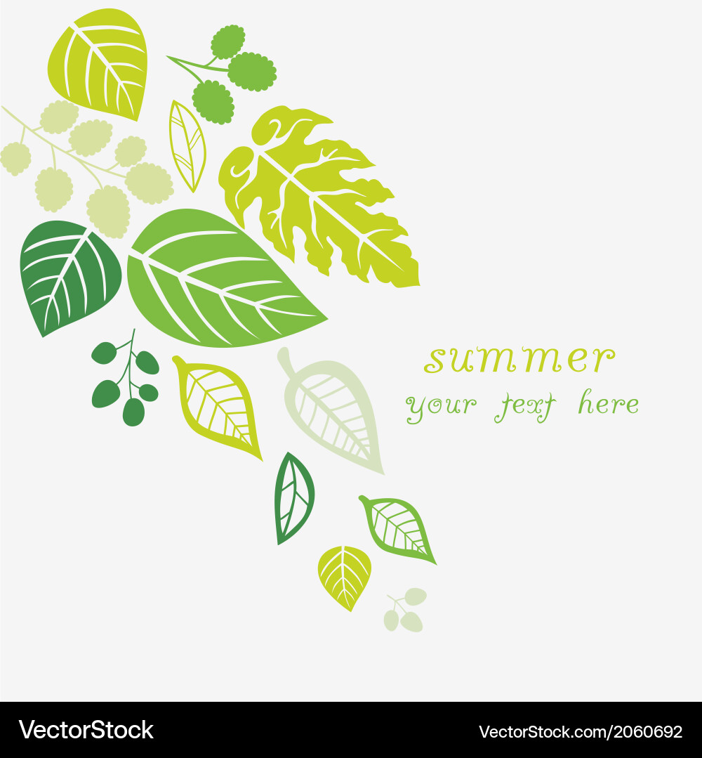 Leaf Abstract Pattern vector image