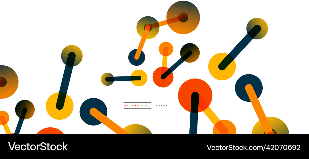 Network concept abstract background dots Network concept abstract background dots vector image