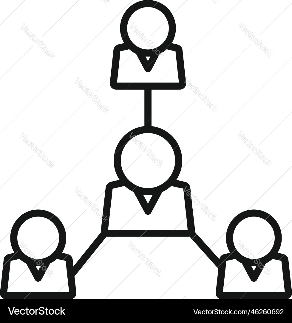 Team-Ikone schildern menschlichen Manager Team-Ikone schildern menschlichen Manager Vektorbild