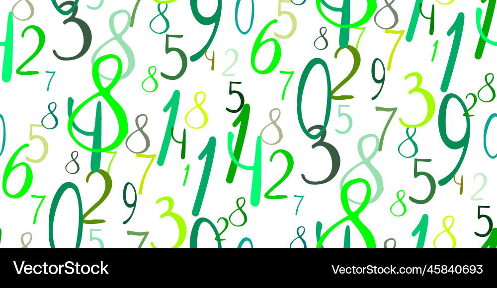 Mathematical background of different numbers Mathematical background of different numbers vector image