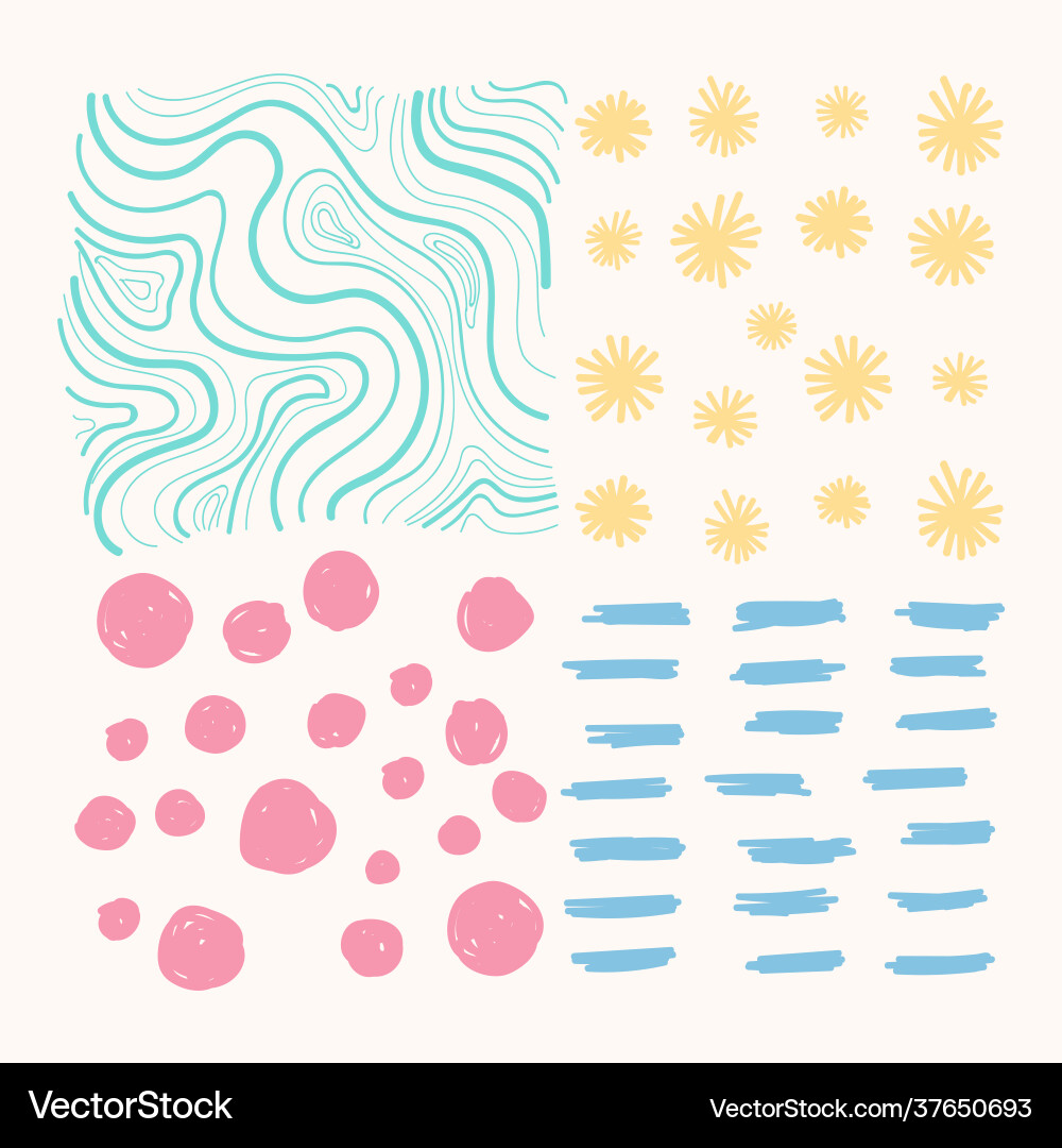 Mixed background patterns Mixed background patterns Vector Image