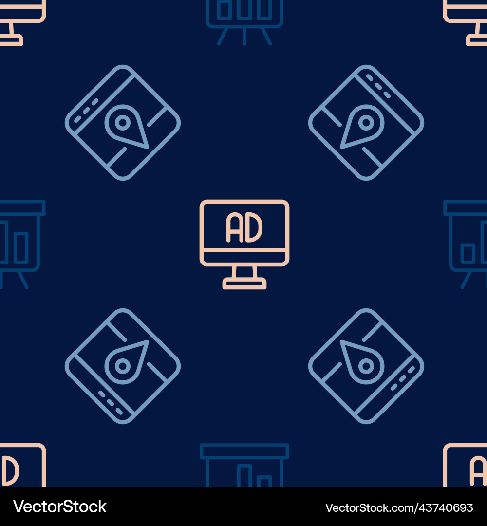 Set line board with graph chart infographic Set line board with graph chart infographic vector image