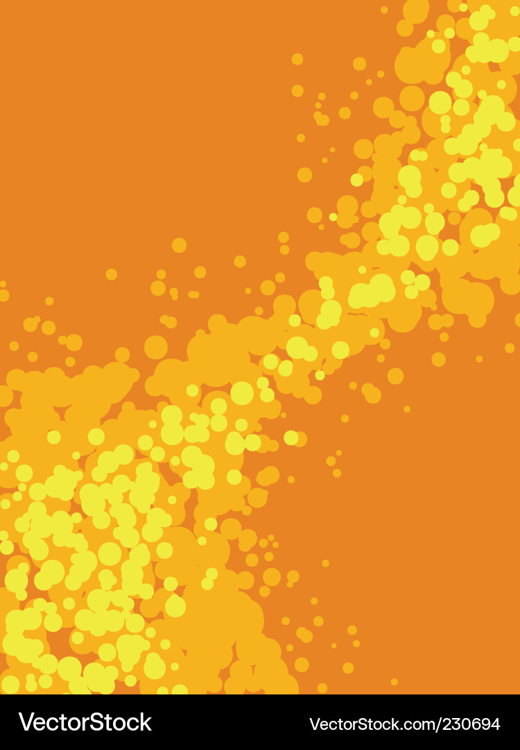 Dynamic Circle Splash Vector Image