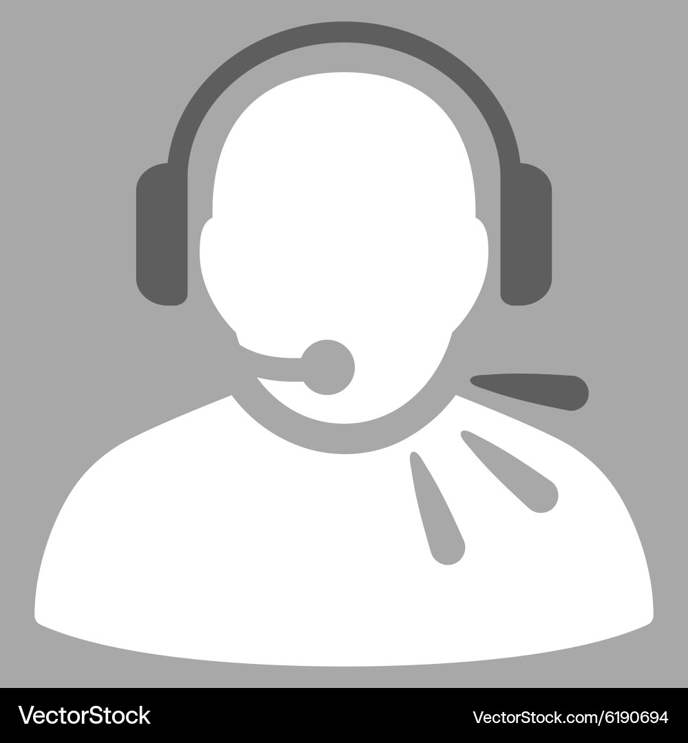 Operator message icon Vector Image