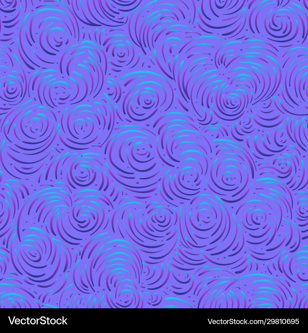 Curly clouds seamless pattern abstract background Curly clouds seamless pattern abstract background vector image