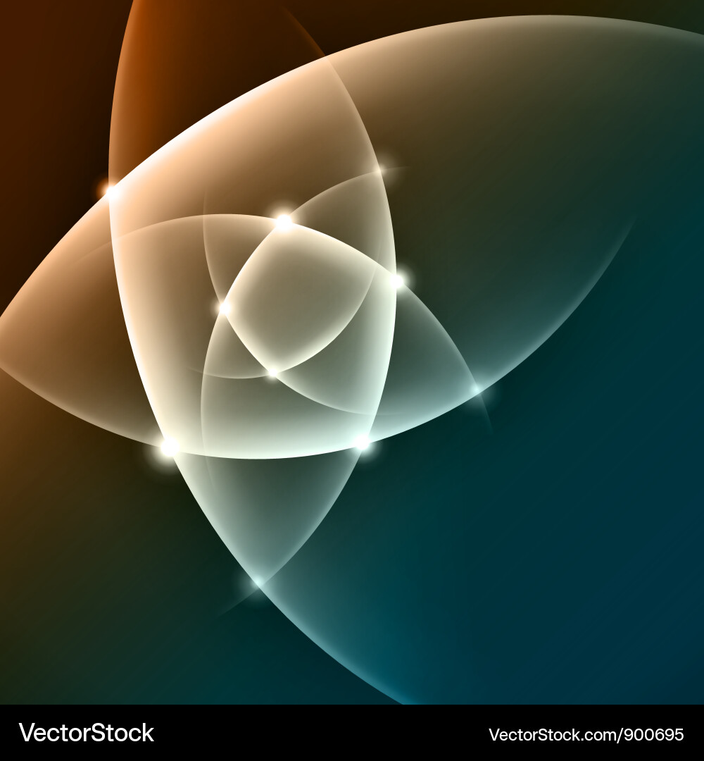 Dynamic Light Lines Background vector image