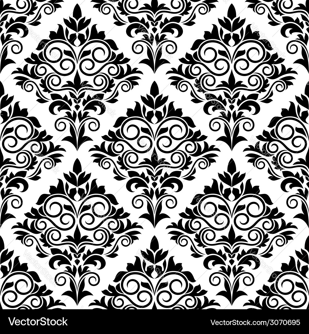 Elegant Scrollwork Pattern Vector Image