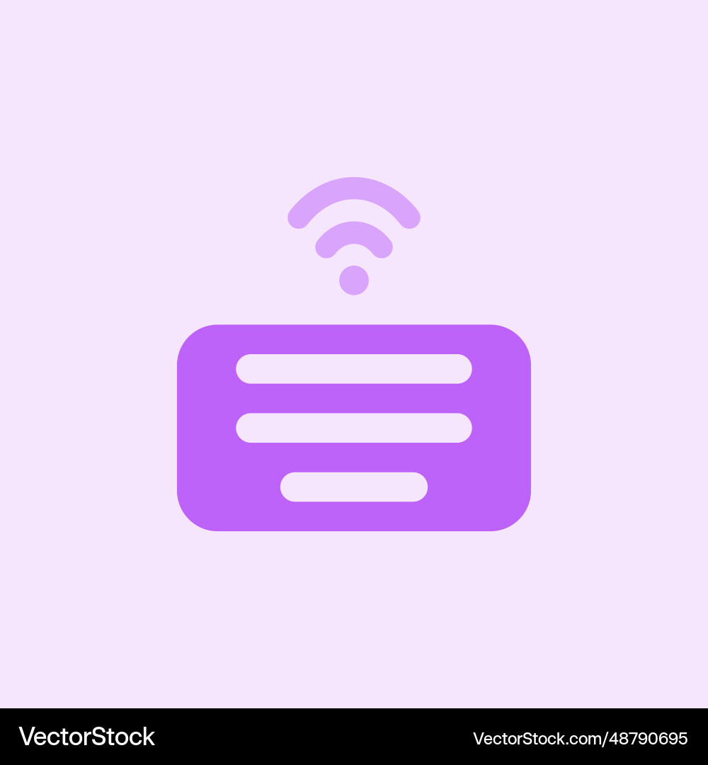 Wireless computer keyboard much easier to use Vector Image