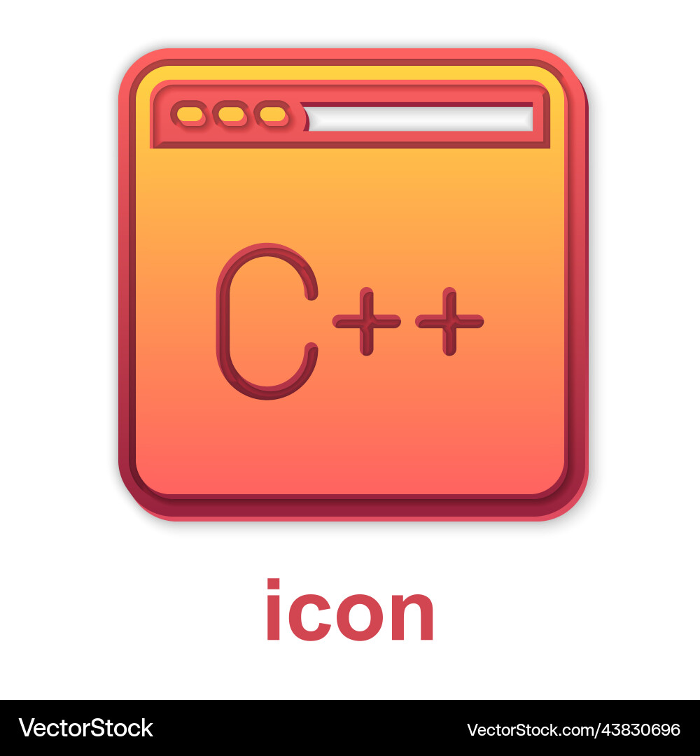 Gold Software Web-Entwickler Programmiercode-Symbol vektorbild
