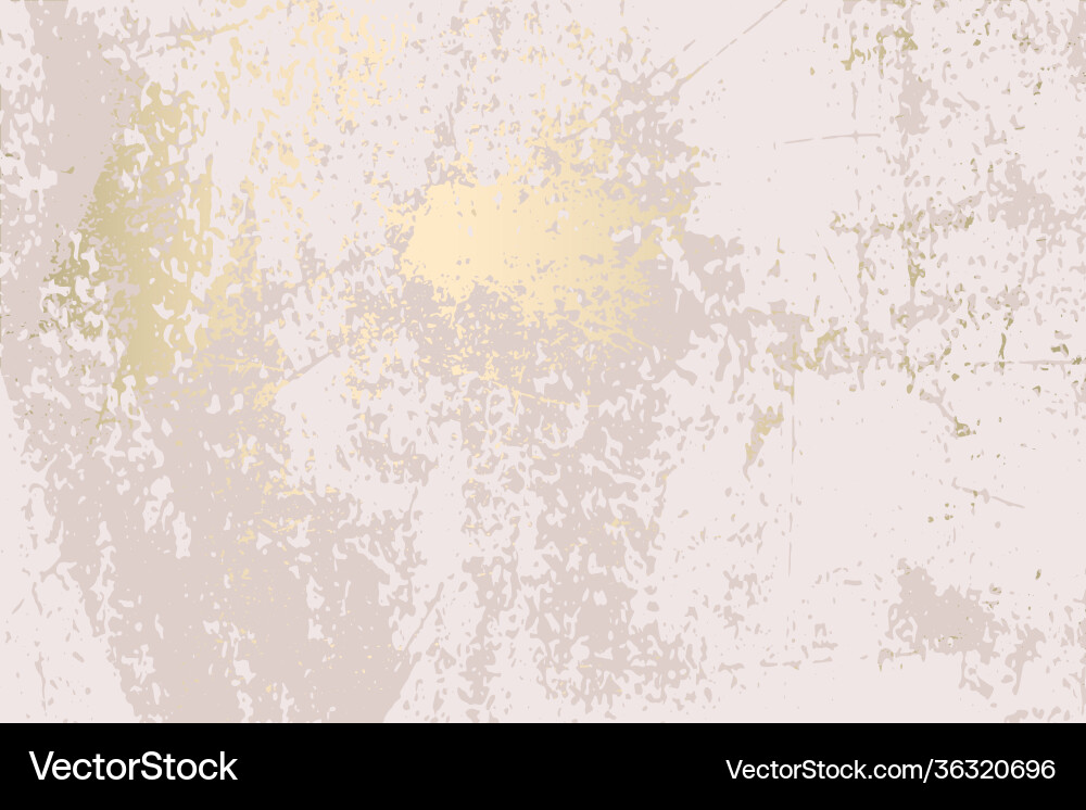 Marble Texture - Gold & Blush vector image