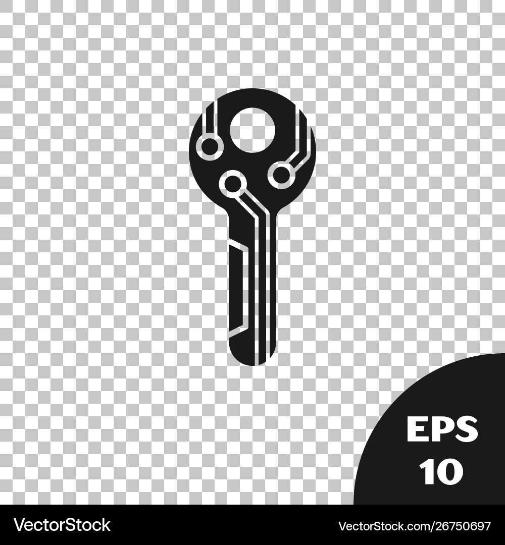 Cryptocurrency Private Key Icon – Royalty-Free Vector | VectorStock