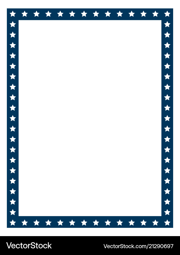 Retro page border Retro page border vector image