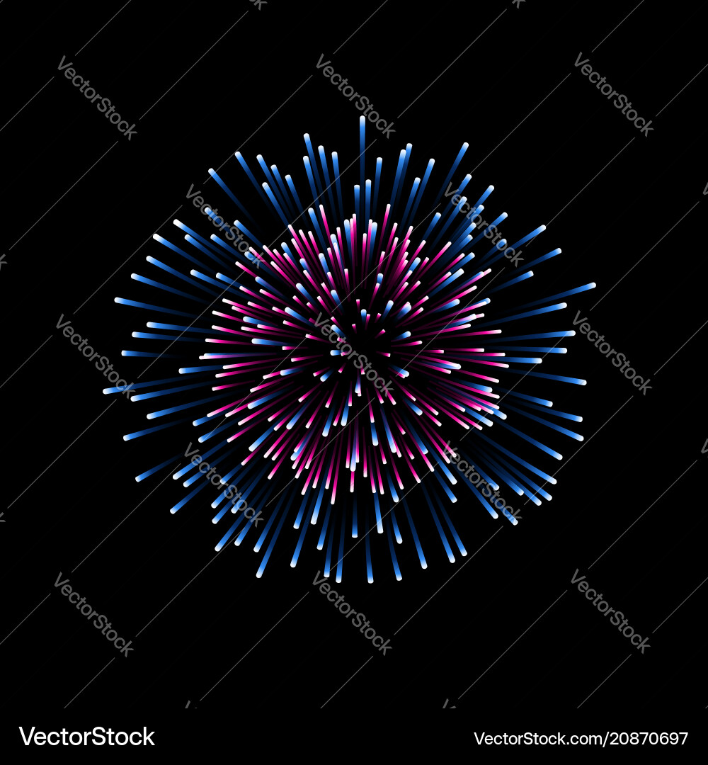 Schönes Feuerwerk Paar romantische Salute Schönes Feuerwerk Paar romantische Salute vektorbild