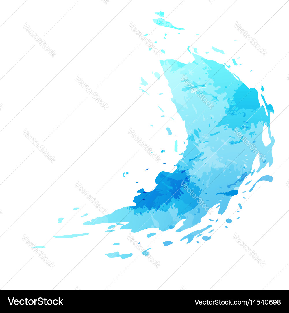 Abstract Paint Splatter Background Vector Image