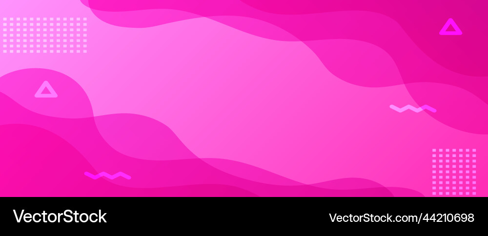 Abstrakt rosa neon flüssiges Banner memphis Tapete Abstrakt rosa neon flüssiges Banner memphis Tapete vektorbild