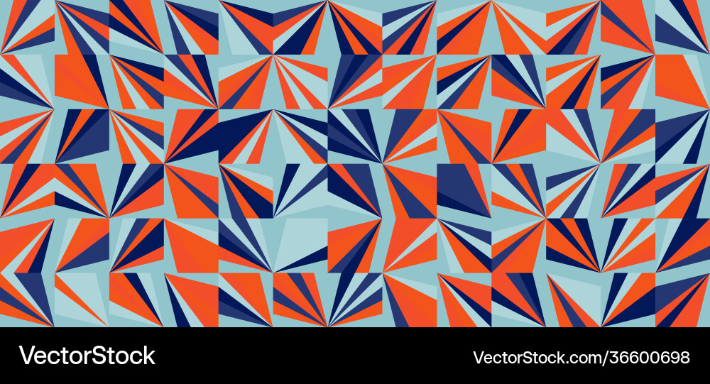 Geometric Pop Pattern vector image
